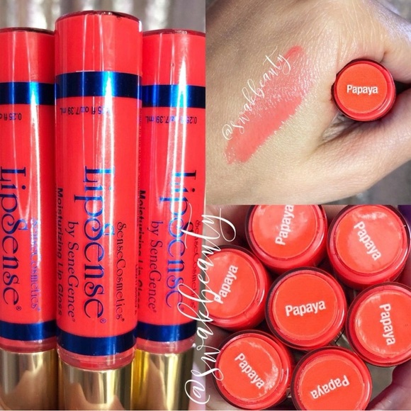 Lipsense by Senegence. Shade: Papaya Gloss. NWT. 🍁🍂🌿🪴🌱🍃 - Picture 3 of 5